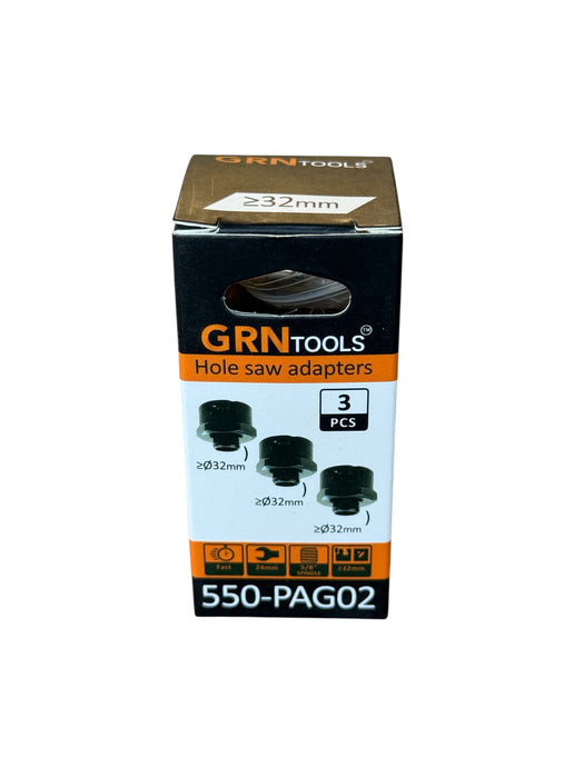 GRN Tools - Hole saw adapters
